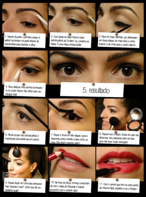 One of Mariah Bernardes' makeup guides