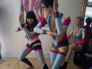 Susie Bubble in the catsuit photo that launched 1000 comments