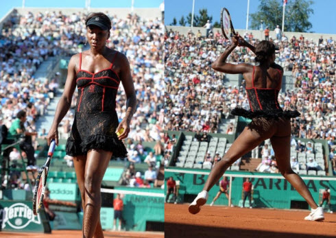 Venus Williams' French Open 2010 outfit