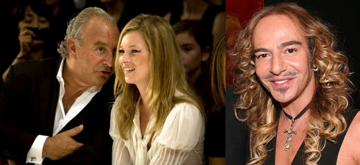John Galliano for Topshop? Philip Green and Galliano Say Not Now